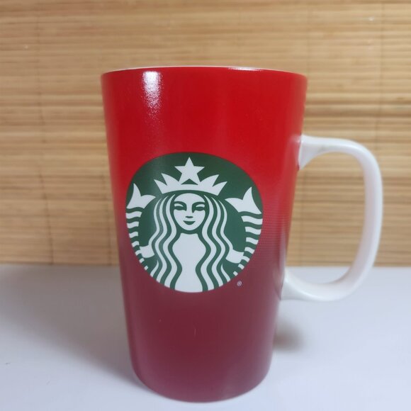 Starbucks Coffee Cup Mug 2015 Red Christmas Holiday 16oz Mug - Picture 2 of 7